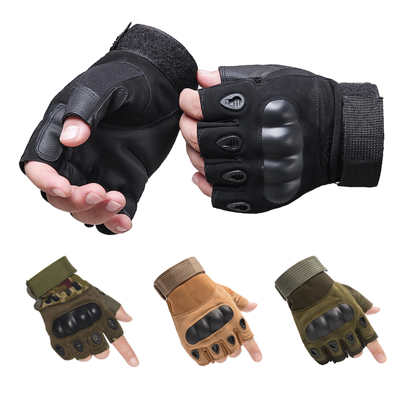 Gardening Glove Waterproof - Half Finger Tactical Gloves Outdoor Men's