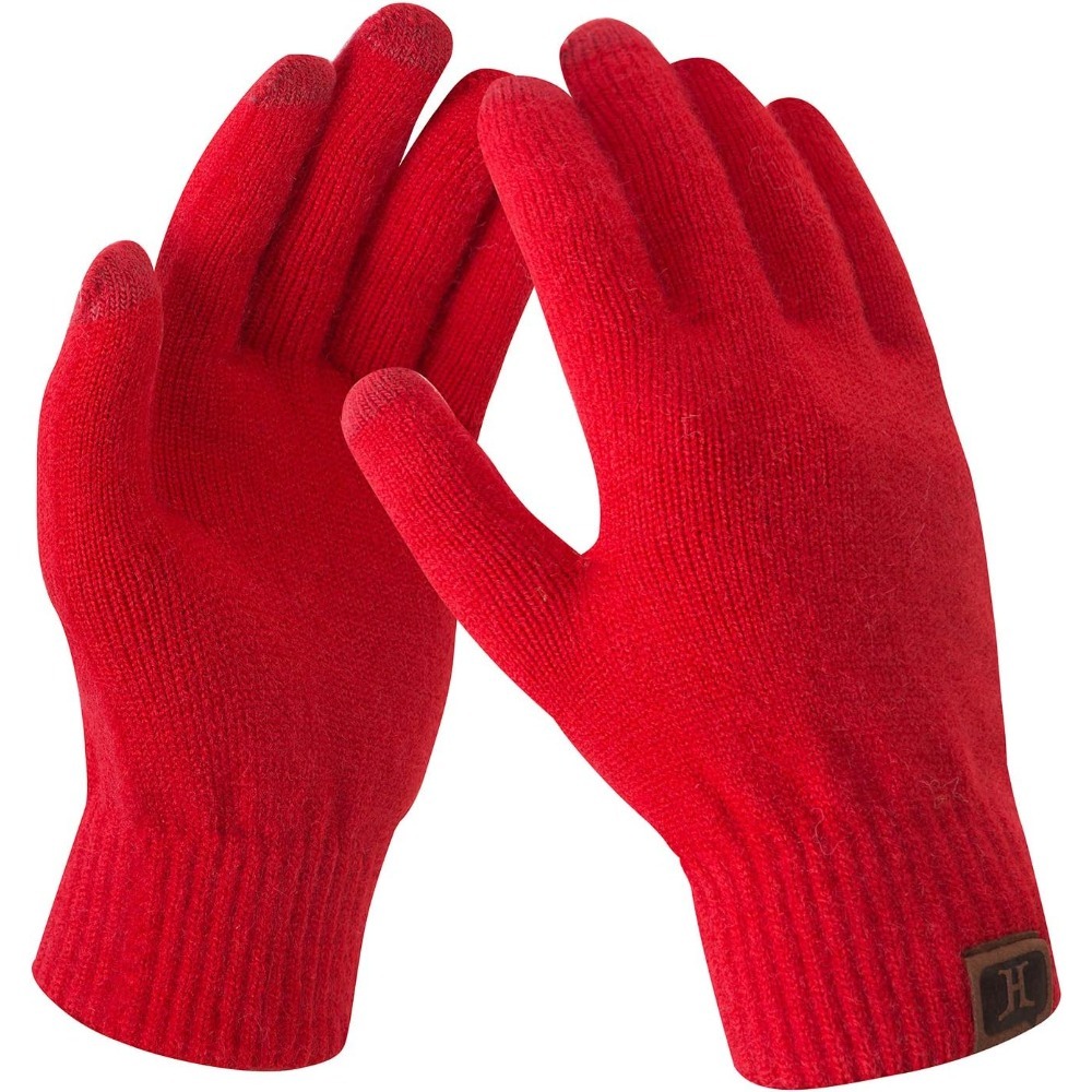 Wool Glove Lined - Women's Winter Touchscreen Wool Magic Gloves