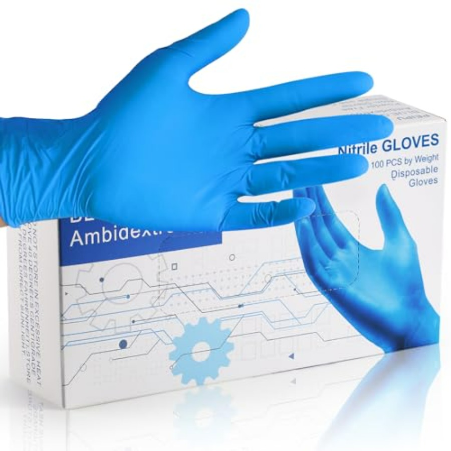 Rubber Glove Cleaning - PEIPU Nitrile Disposable Gloves Powder Free,
