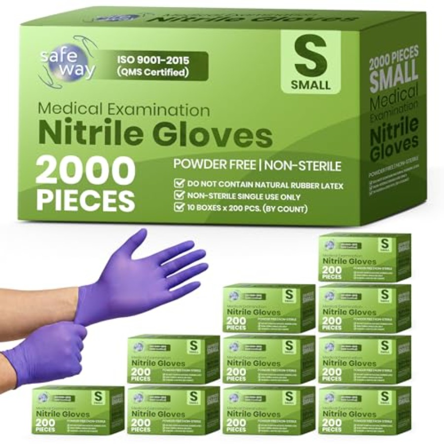 Latex Disposable Glove - SAFEWAY USA 2000 pcs, 4 Mil