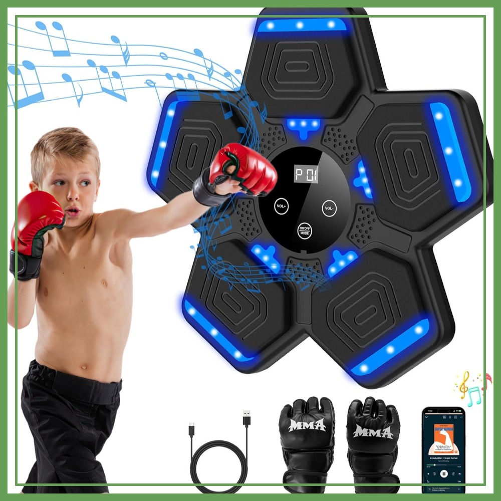 Music Boxing Machine for Adult - مراجعة Workout Glove Gym وسعره