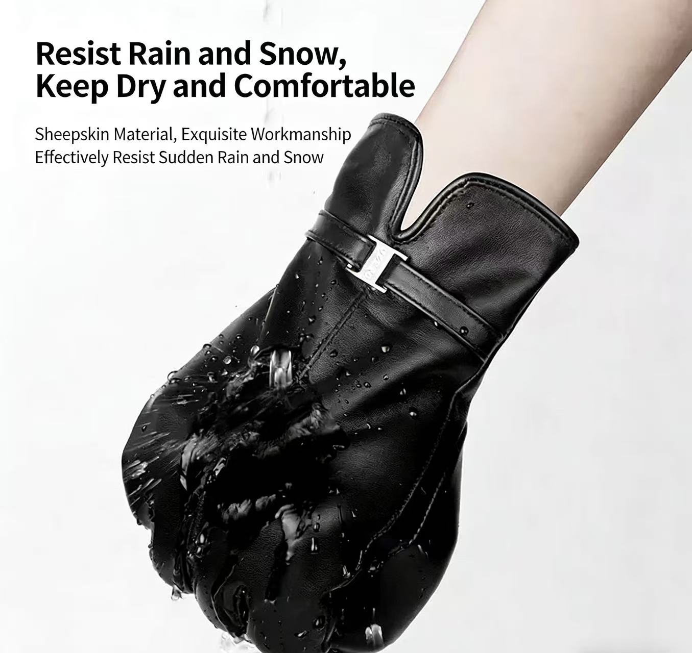 Women's Fashionable Winter She - مراجعة Wool Glove Lined وسعره