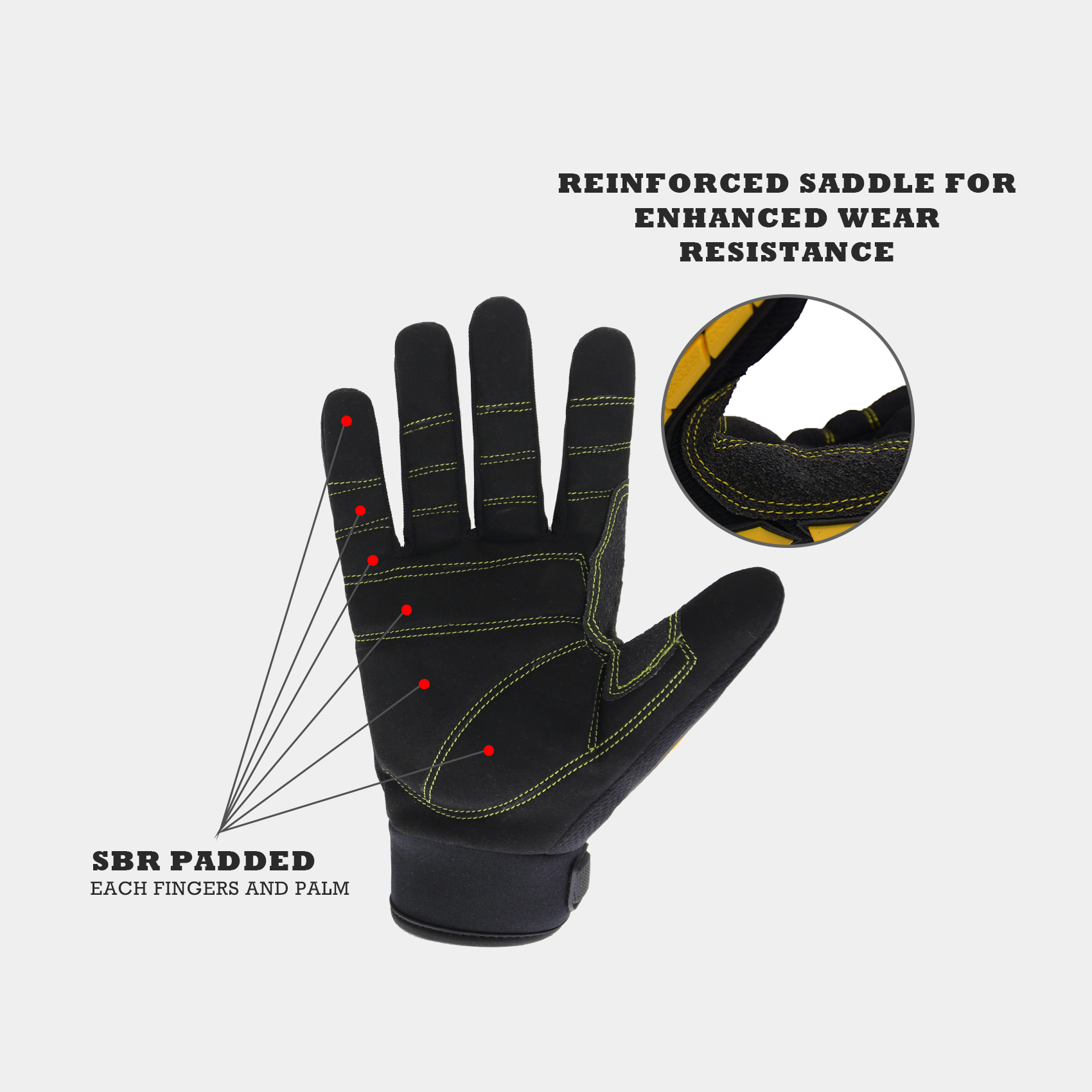 HANDLANDY Anti-Vibration Glove - مراجعة Work Glove Impact وسعره