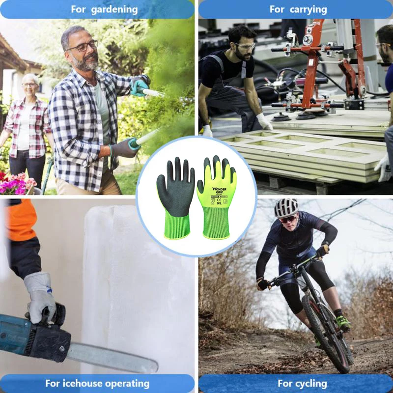 Wonder Grip Construction Glove - مراجعة Nitrile Mechanic Glove وسعره