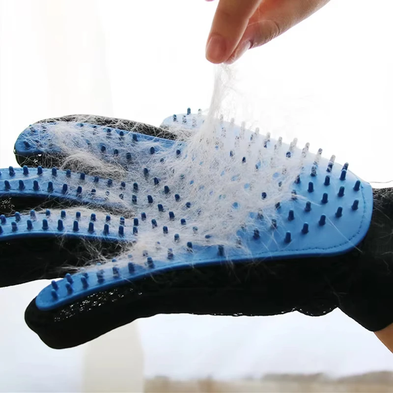 Pet Glove Cat Grooming Glove C - مراجعة Rubber Glove Cleaning وسعره