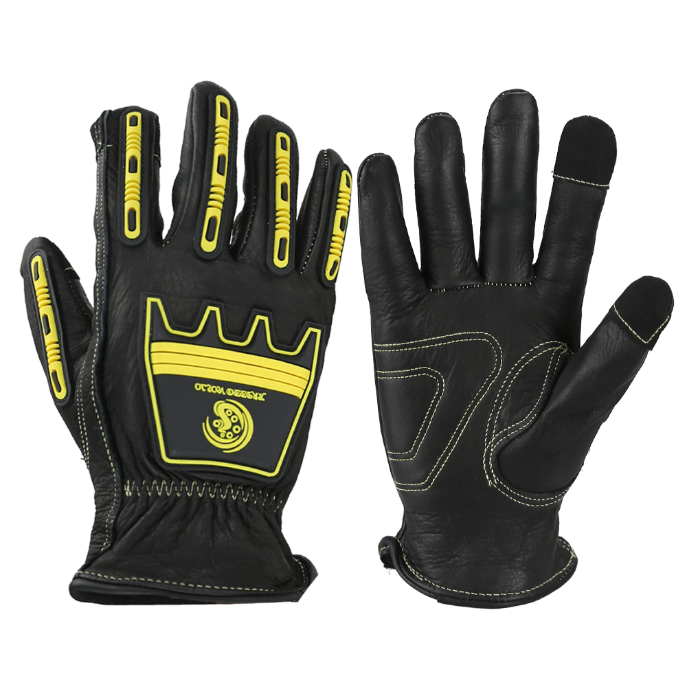Impact Leather Work Gloves,Win - مراجعة Work Glove Impact وسعره