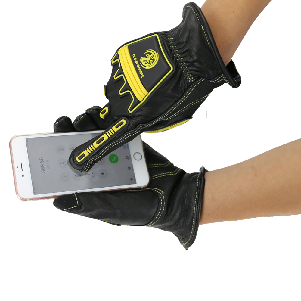 Impact Leather Work Gloves,Win - مراجعة Work Glove Impact وسعره