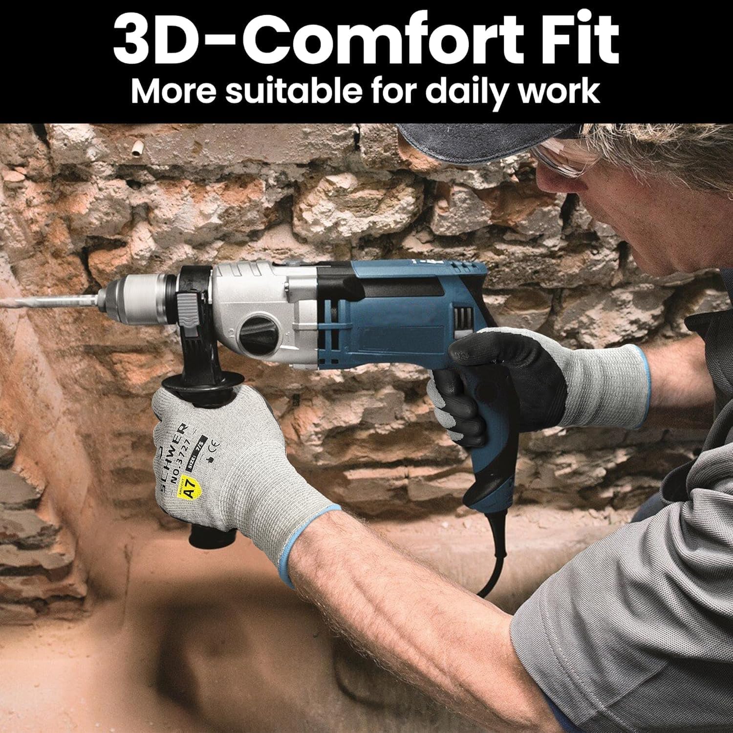 ANSI A7 Cut Resistant Work Glo - مراجعة Cut Resistant Glove وسعره