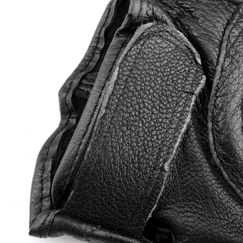 Motorcycle Fingerless Driving  - مراجعة Leather Driving Glove وسعره