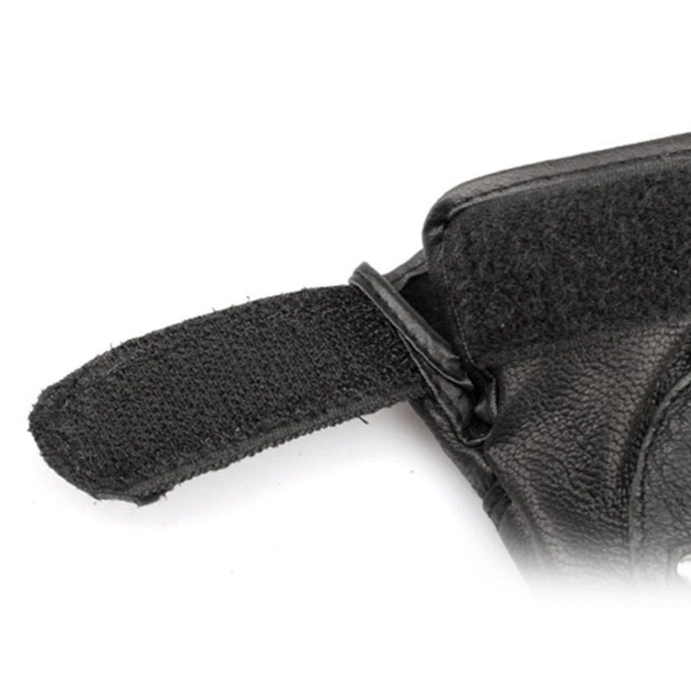 Motorcycle Fingerless Driving  - مراجعة Leather Driving Glove وسعره