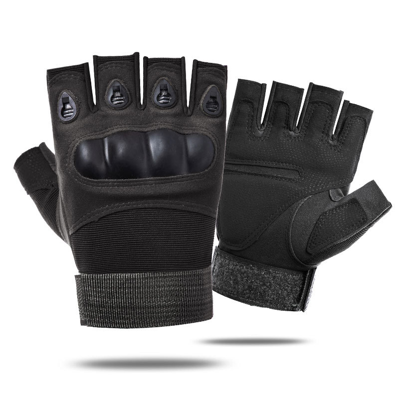 Tactical Hard Knuckle Half Fin - مراجعة Motorcycle Glove Knuckle وسعره