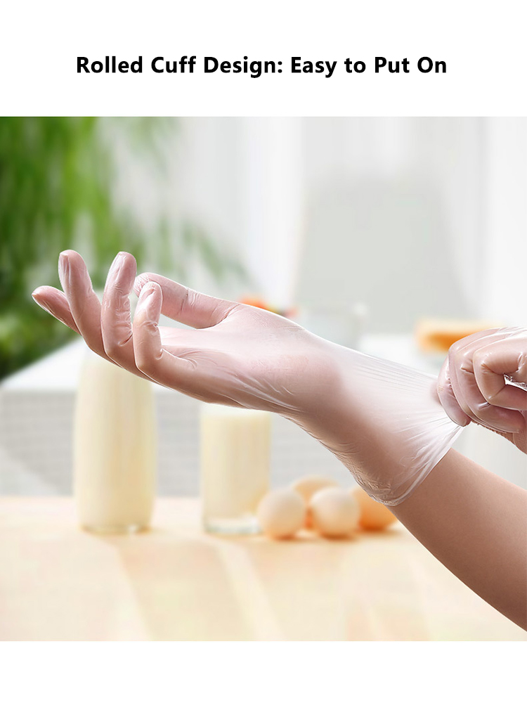 100PCS Acid Work Safety Dispos - مراجعة Rubber Glove Cleaning وسعره
