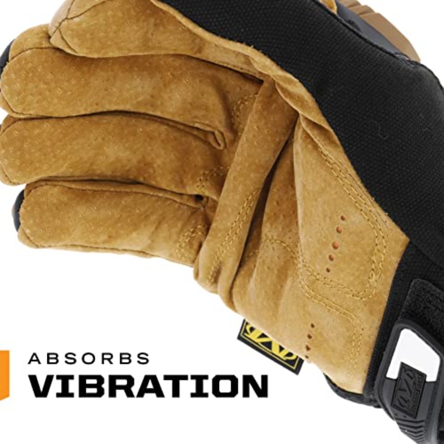 M-Pact Leather Gloves - Leathe - مراجعة Work Glove Impact وسعره