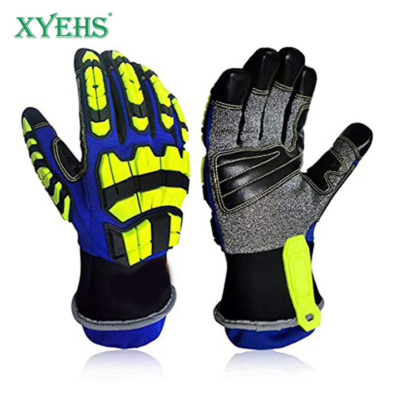 XYEHS ANSI CUT A5 Rescue Extri - مراجعة Work Glove Impact وسعره