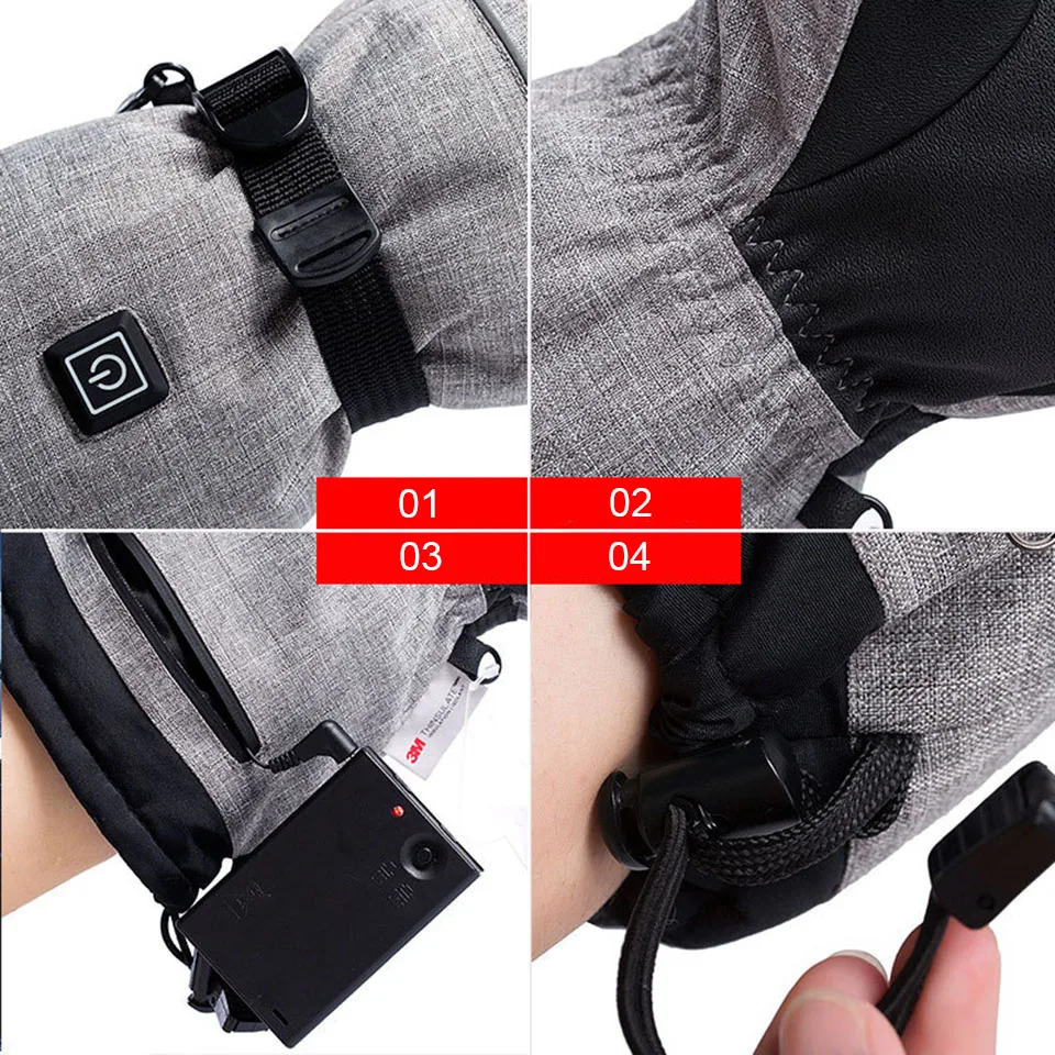 Winter Gloves 3M Cotton Heatin - مراجعة Winter Glove Insulated وسعره
