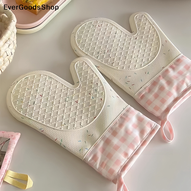 New New Cute Silicone Kitchen  - مراجعة Oven Mitt Silicone وسعره
