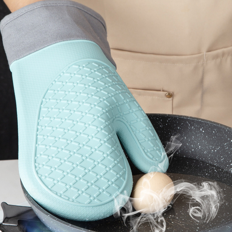 New New Cute Silicone Kitchen  - مراجعة Oven Mitt Silicone وسعره