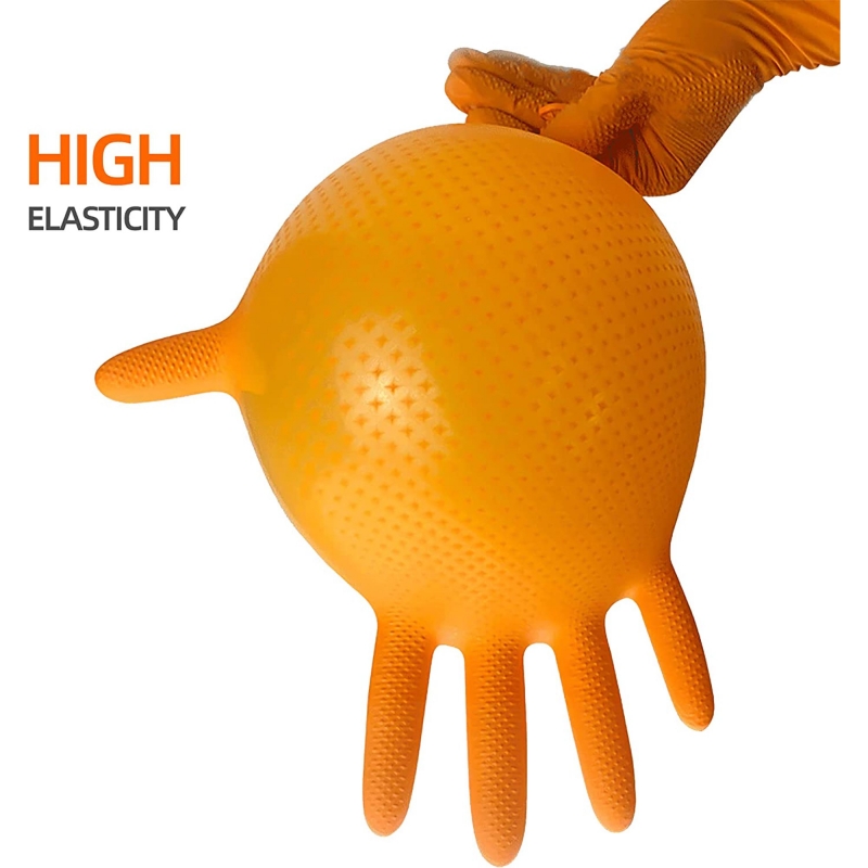 8mil Heavy Duty Industrial Ora - مراجعة Nitrile Mechanic Glove وسعره