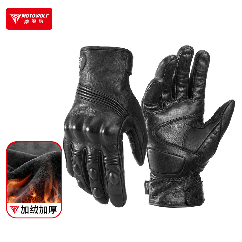 Winter Motorcycle Gloves for M - مراجعة Motorcycle Glove Knuckle وسعره