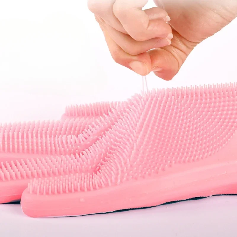 1 Pair Reusable Dishwashing Gl - مراجعة Rubber Glove Cleaning وسعره