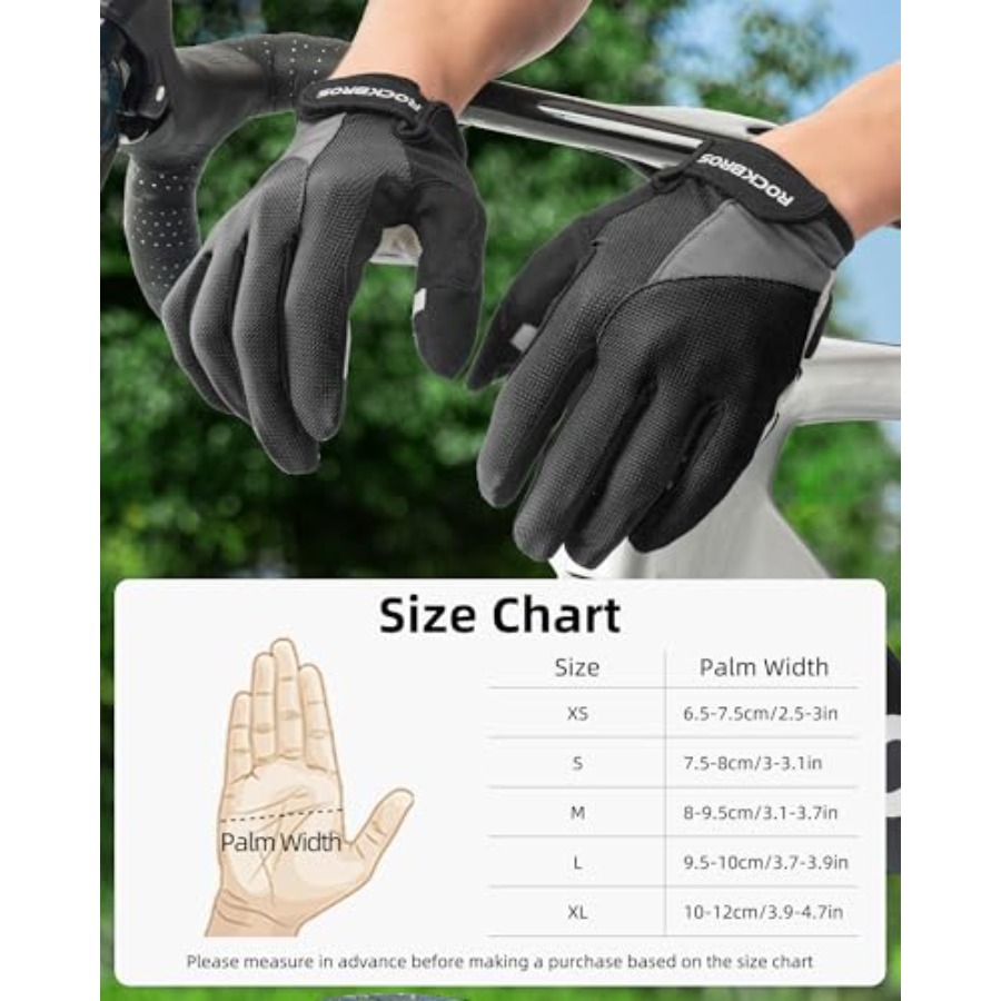 Cycling Gloves for Men Women - - مراجعة Cycling Glove Padded وسعره