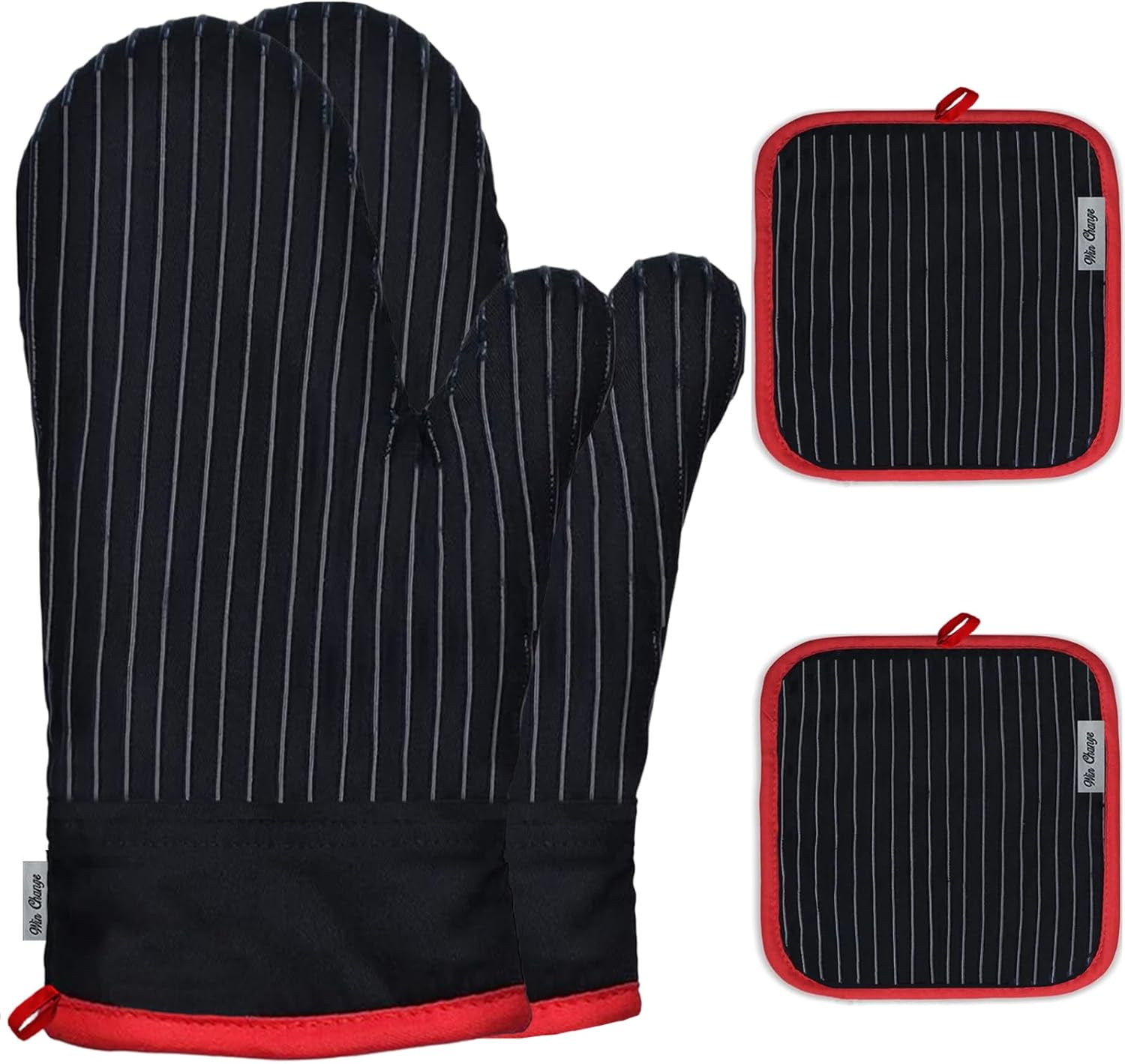 Oven Mitts and Pot Holders Set - مراجعة Heat Resistant Glove وسعره