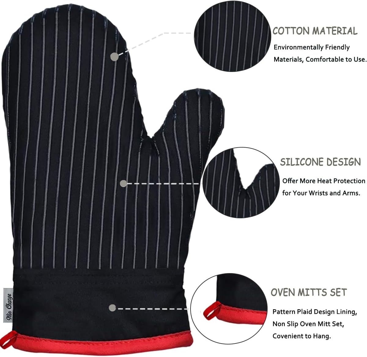 Oven Mitts and Pot Holders Set - مراجعة Heat Resistant Glove وسعره