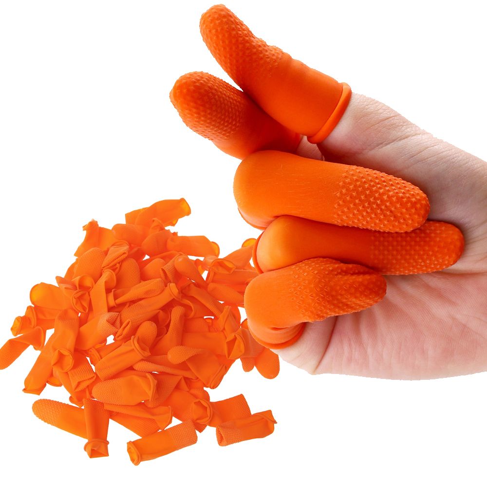 100PCS Cleaning  Accessories N - مراجعة Rubber Glove Cleaning وسعره
