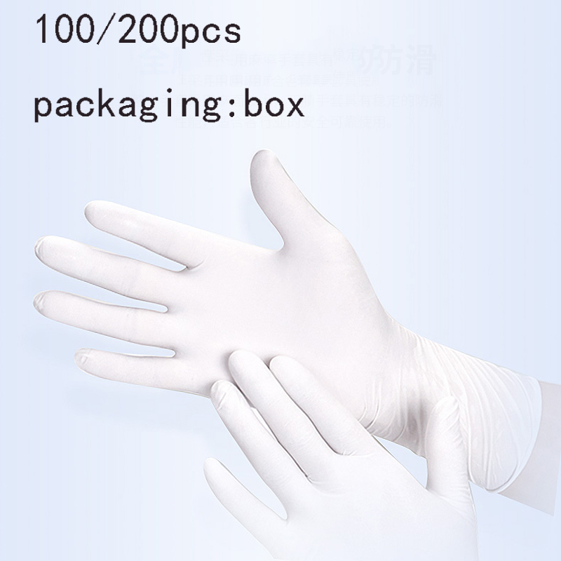 S/M/L/XL White Disposable Nitr - مراجعة Dish Glove Rubber وسعره