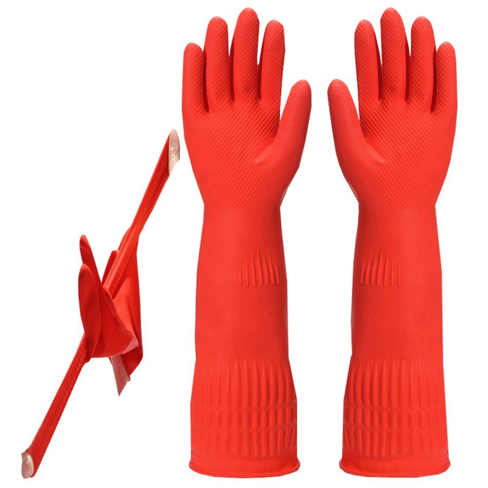 1 Pair Heavy Duty Rubber Glove - مراجعة Dish Glove Rubber وسعره