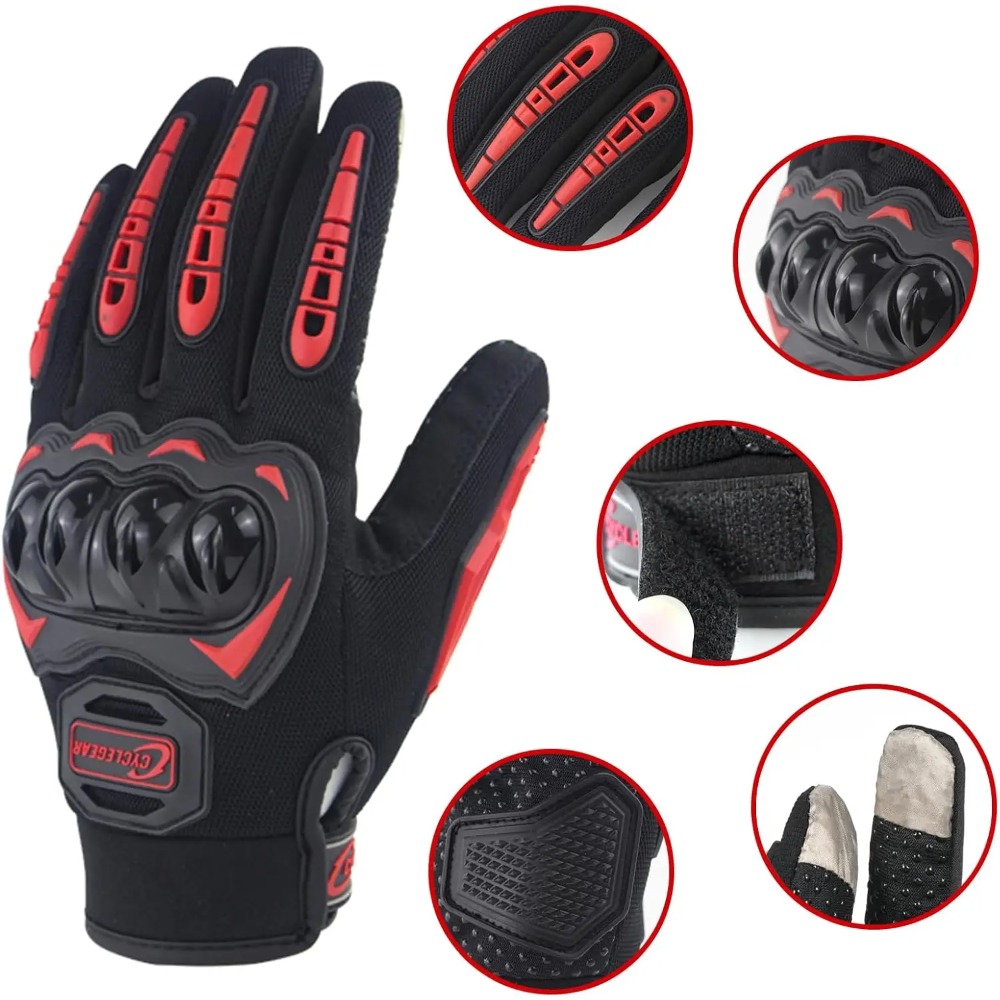 Motorcycle Gloves Summer Ridin - مراجعة Motorcycle Glove Knuckle وسعره
