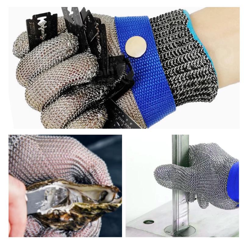 Stainless Steel Gloves Anti-cu - مراجعة Cut Resistant Glove وسعره