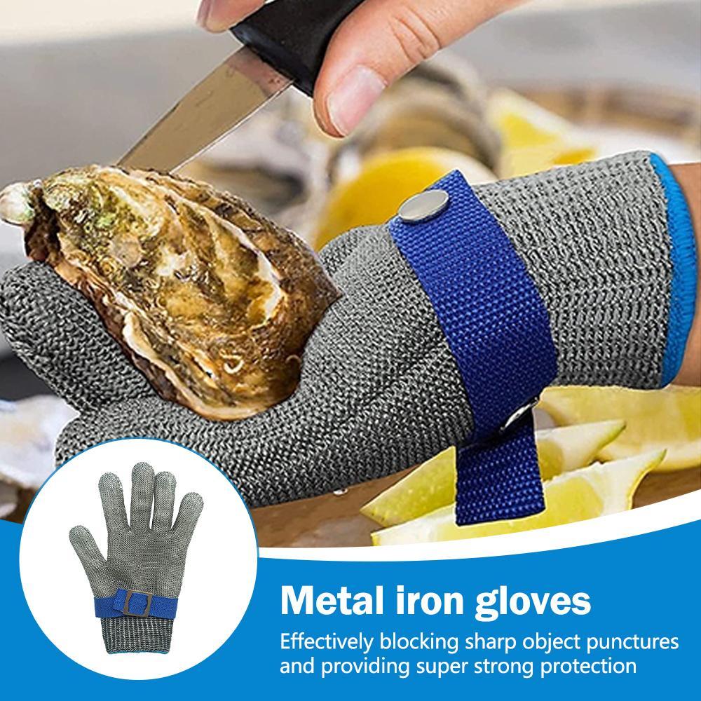Stainless Steel Gloves Anti-cu - مراجعة Cut Resistant Glove وسعره
