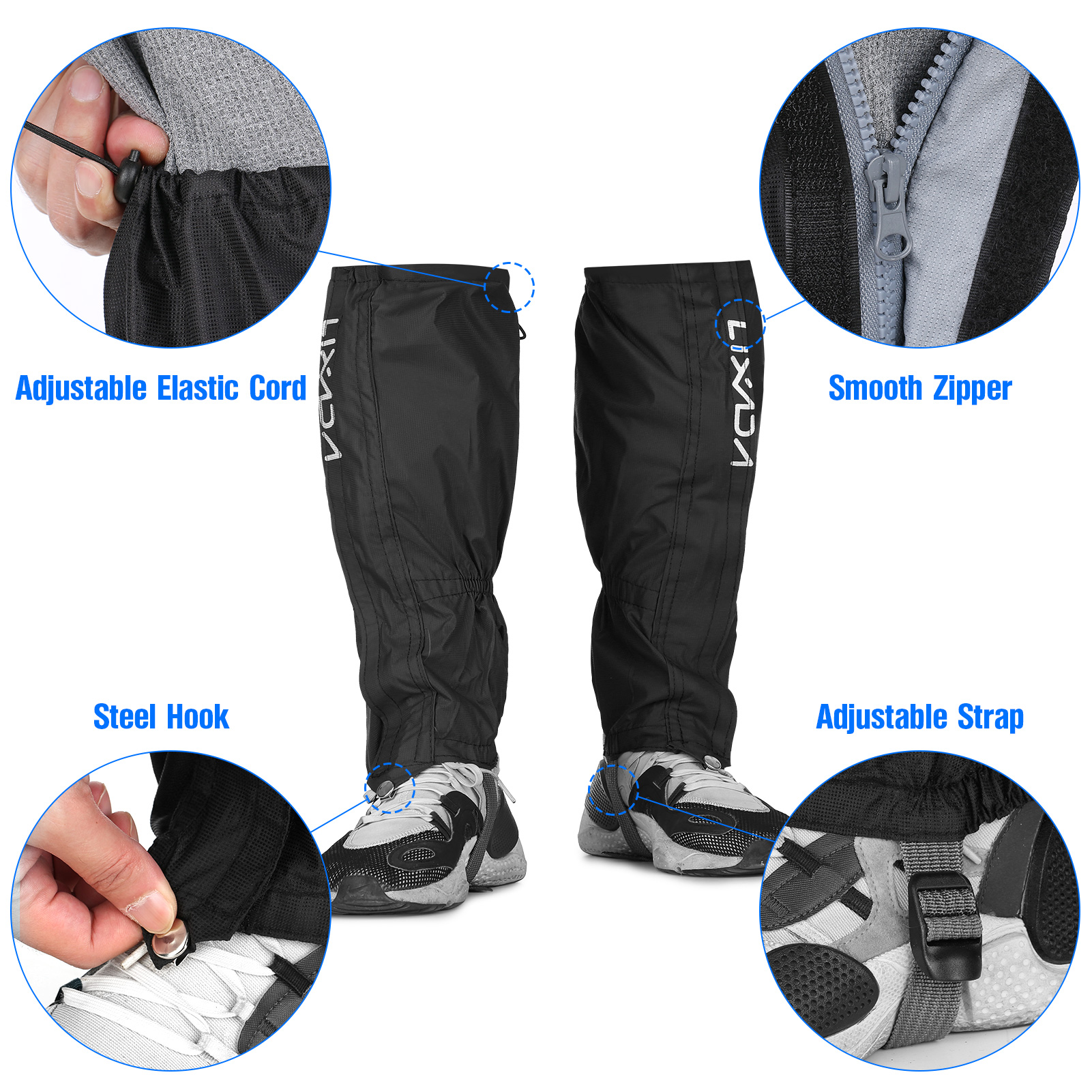 Lixada Gaiters Outdoor Skiing  - مراجعة Ski Glove Waterproof وسعره