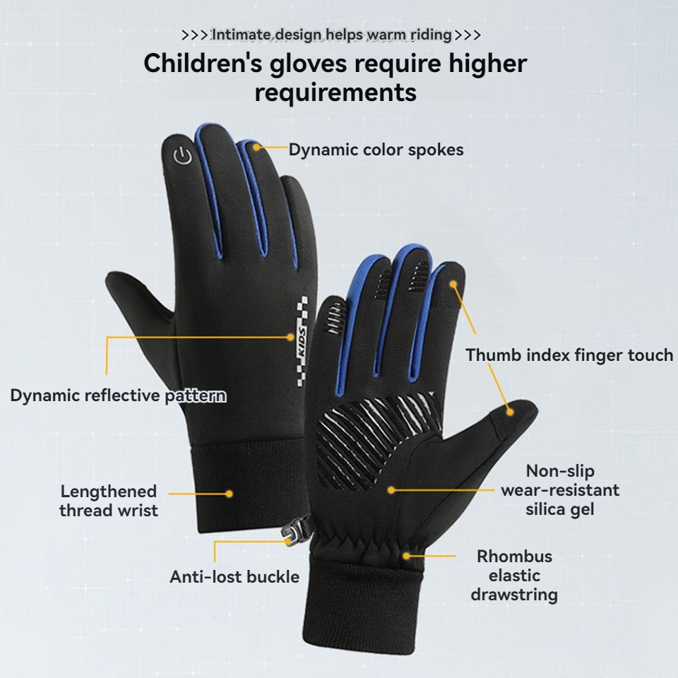 Winter Children's Gloves Padde - مراجعة Ski Glove Waterproof وسعره