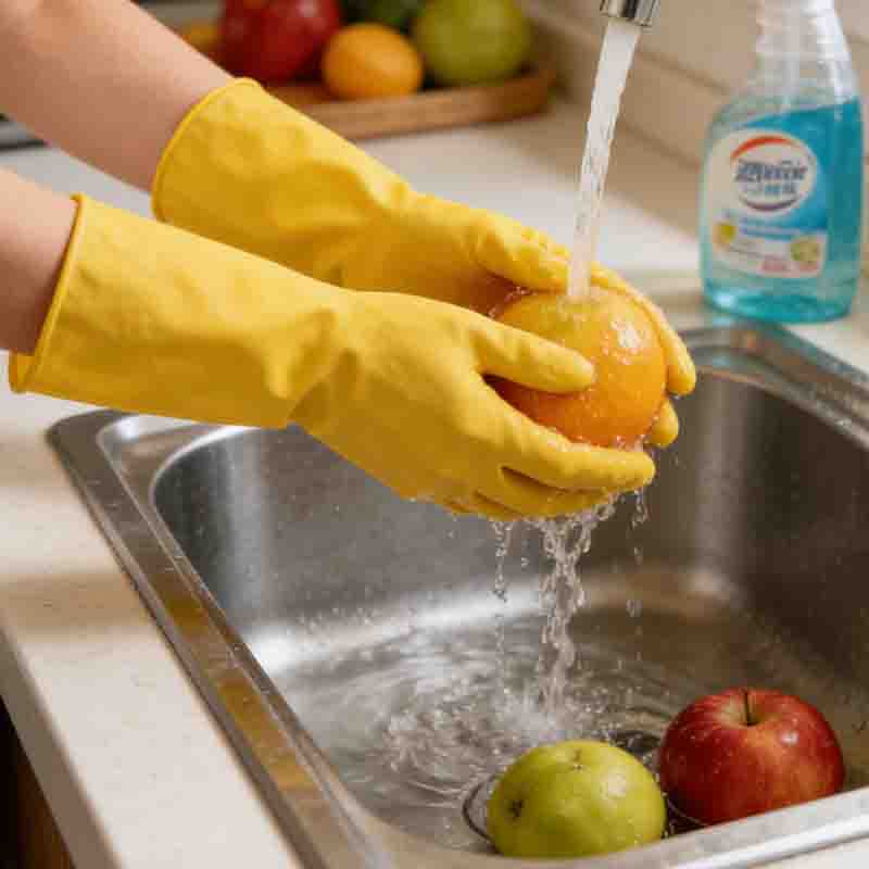 1-10PCS Portable Thickened Rub - مراجعة Dish Glove Rubber وسعره