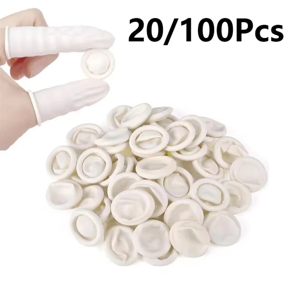 20Pcs/100Pcs Disposable latex  - مراجعة Latex Disposable Glove وسعره