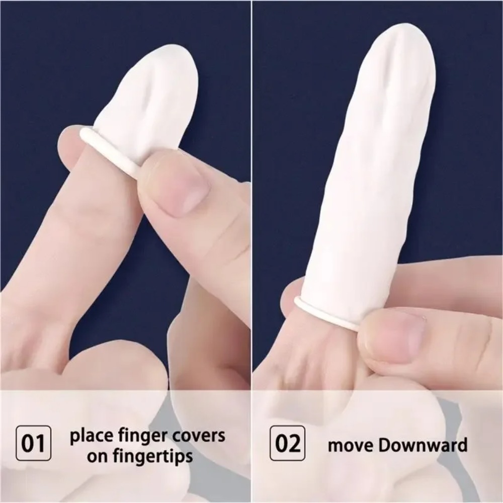 20Pcs/100Pcs Disposable latex  - مراجعة Latex Disposable Glove وسعره