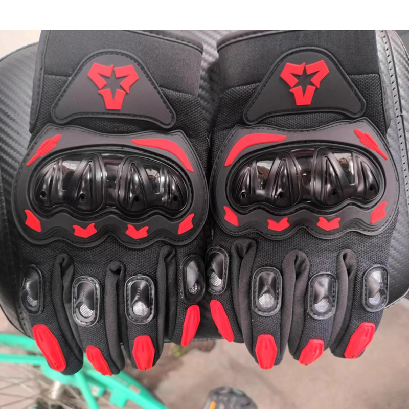 Touch Full-Finger Motorcycle R - مراجعة Motorcycle Glove Knuckle وسعره
