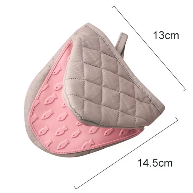 1PCS Thickened Heat Insulation - مراجعة Oven Mitt Silicone وسعره