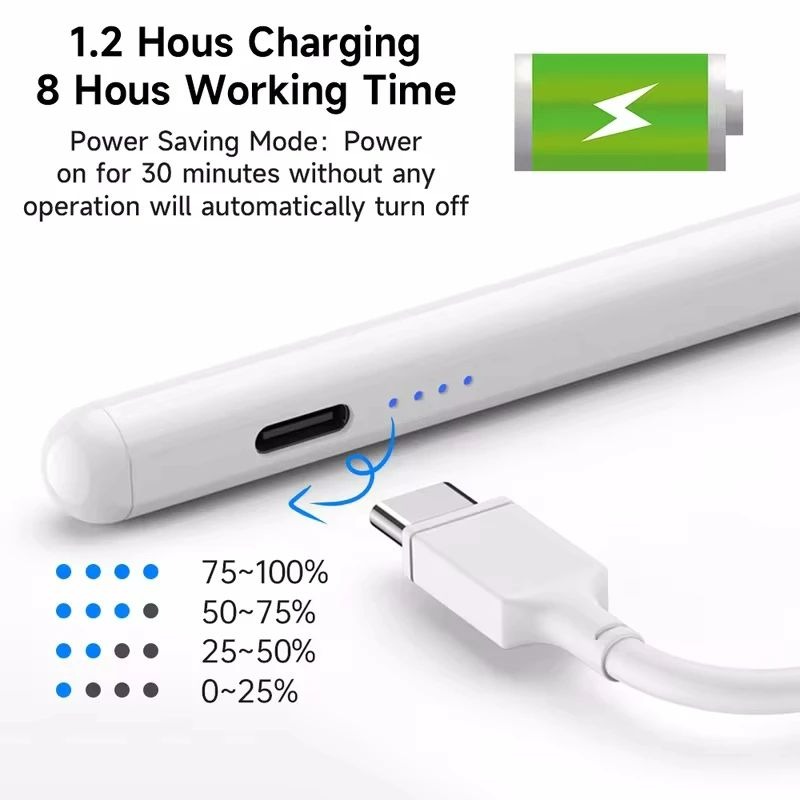 Stylus Pen For Apple Pencil wi - مراجعة Touchscreen Glove Capacitive وسعره