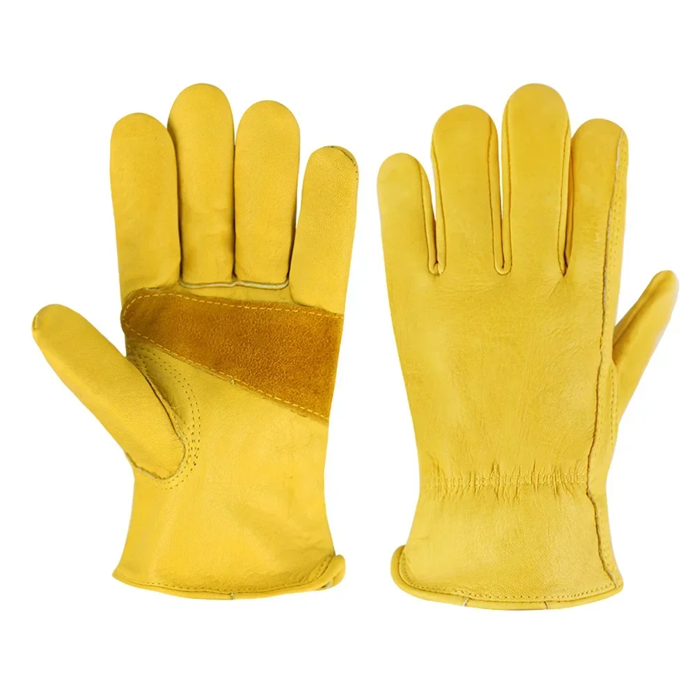 Leather Work Safe Gloves for G - مراجعة Leather Driving Glove وسعره