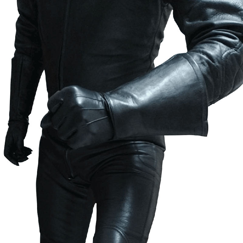 35CM Mens Leather gloves Touch - مراجعة Leather Driving Glove وسعره
