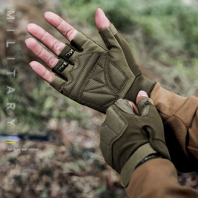Cycling Tactical Gloves Men Wo - مراجعة Cycling Glove Padded وسعره