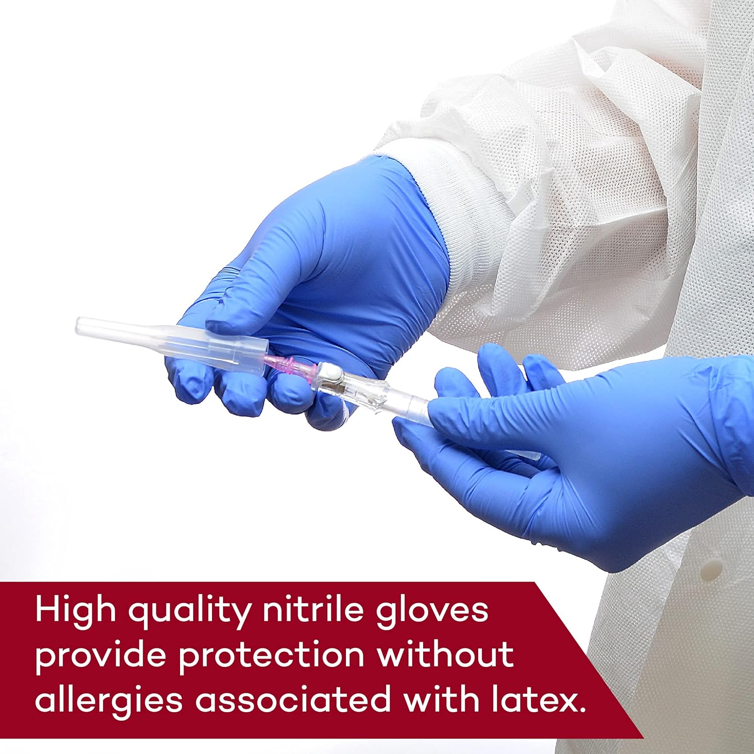 Nitrile Medical Exam Gloves, D - مراجعة Exam Glove Nitrile وسعره
