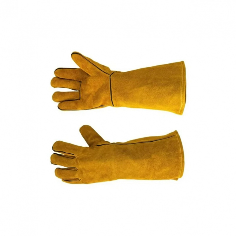 Stock Welding Gloves Heat Cut  - مراجعة Cut Resistant Glove وسعره