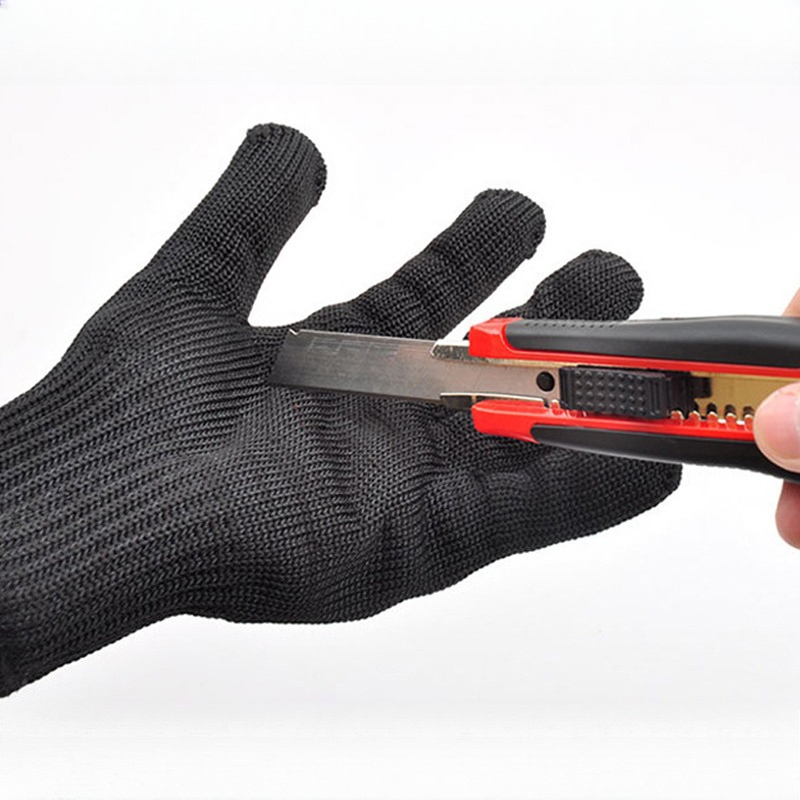 1 Pair Black Anti Cutting Glov - مراجعة Cut Resistant Glove وسعره