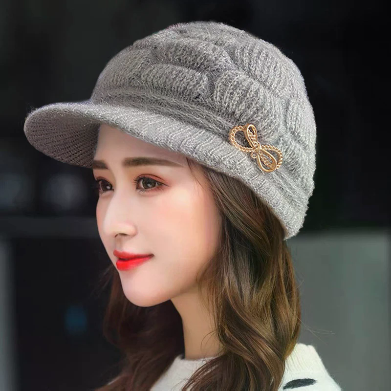 Winter Warm Hat Knitted Hat Ca - مراجعة Wool Glove Lined وسعره