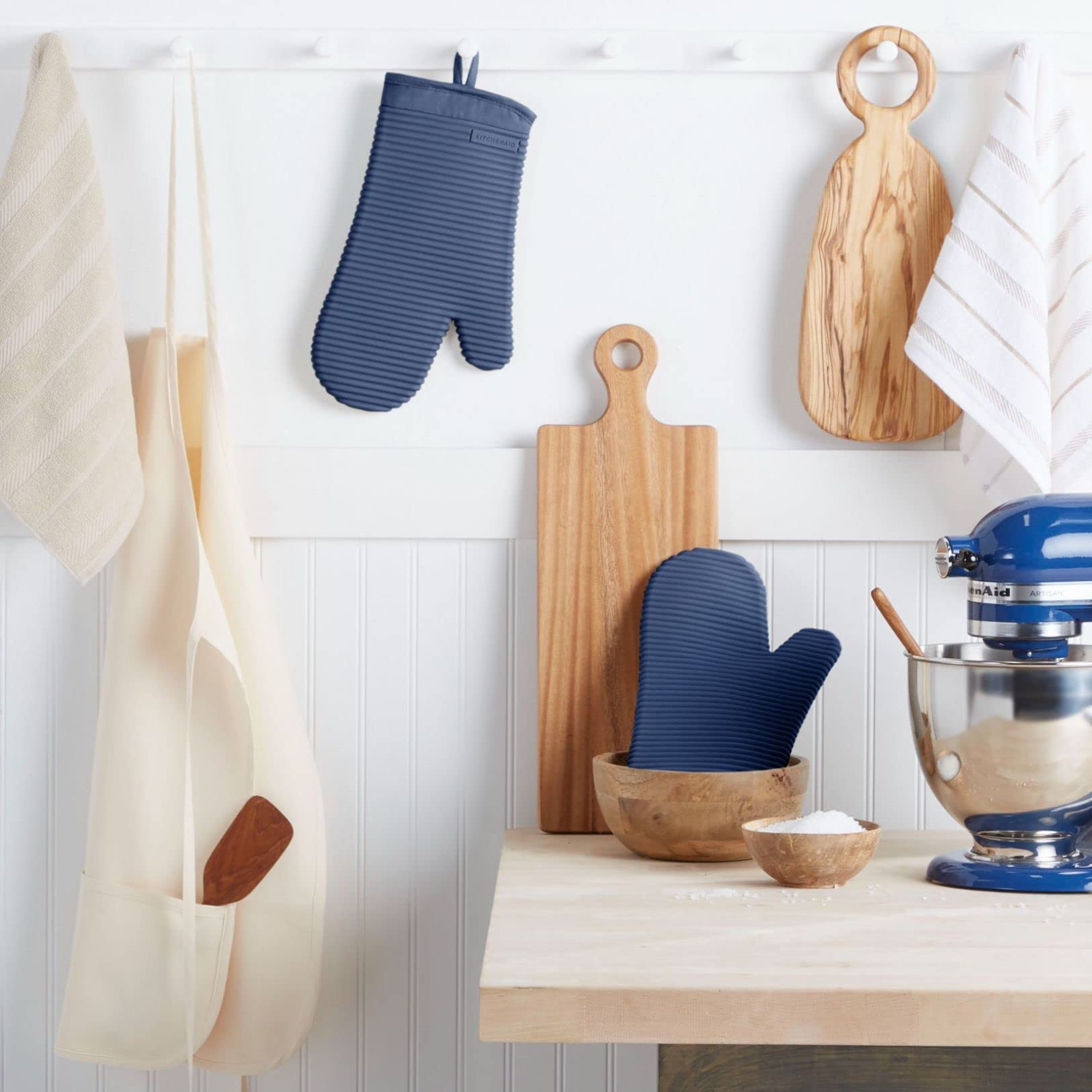 Ribbed Soft Silicone Oven Mitt - مراجعة Oven Mitt Silicone وسعره