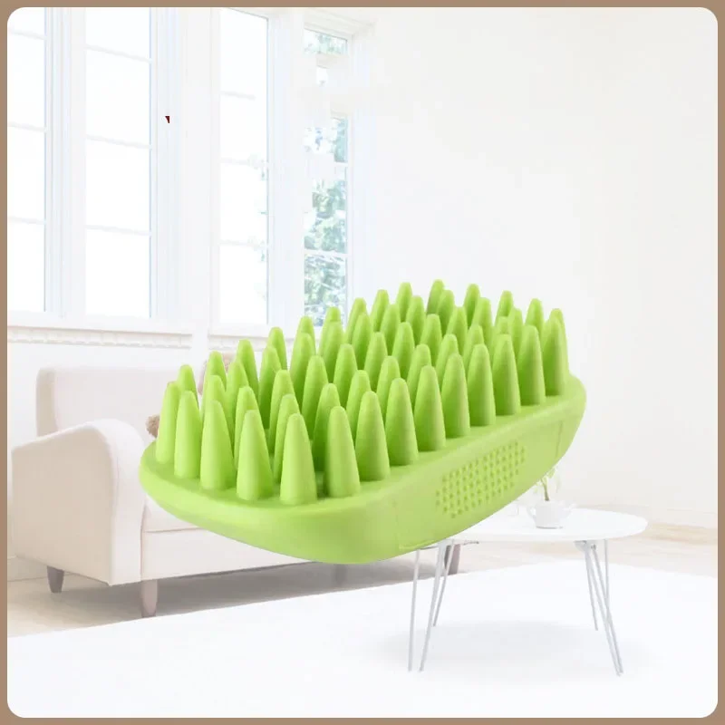 Pet Bath Brush Rubber Comb Hai - مراجعة Rubber Glove Cleaning وسعره